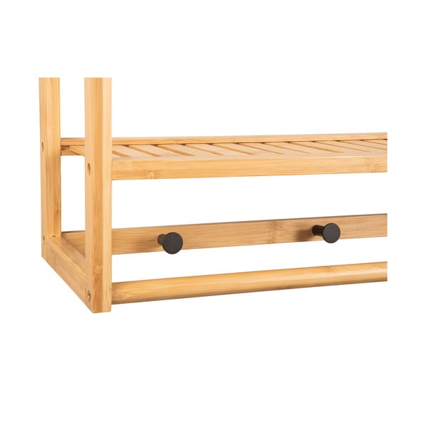 Naturaalset värvi bambusest seinakinnitus riiuliga Sheer - Leitmotiv-image-3