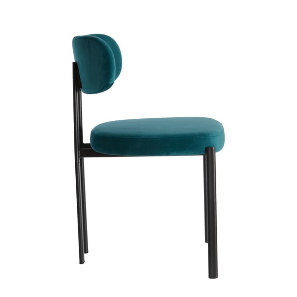 Sinised sametist söögitoolid, 2 tk komplektis Sonja - Light & Living-image-4