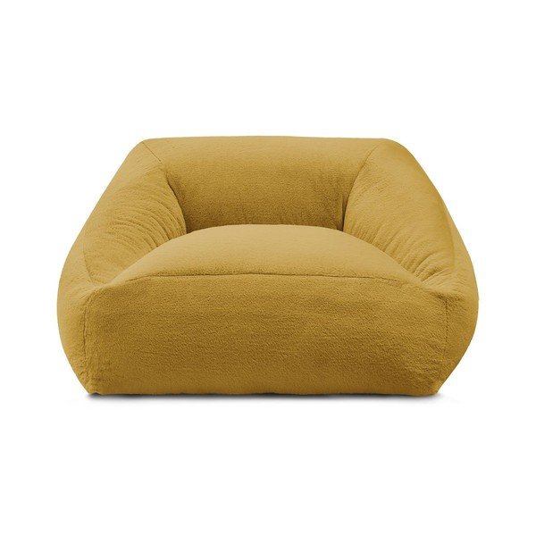 Kollane kunstkarusnahast kott-tool Lilibet - Bobochic Paris-image-3