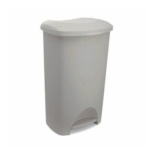 Hall pedaaliga plastikust prügikast 50 l – Addis