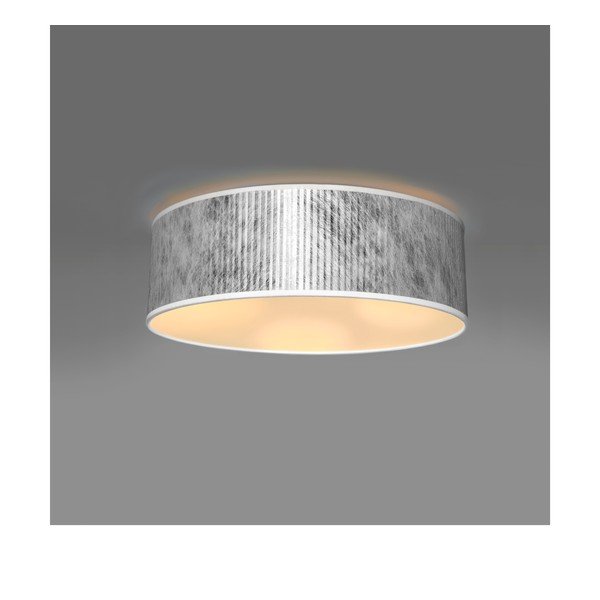 Hõbedane laevalgusti ø 30 cm Tres Plisado - Sotto Luce-image-1