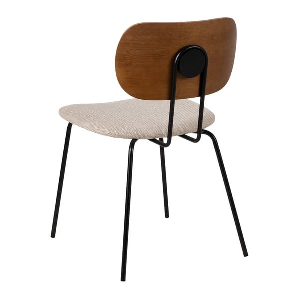 Kreem kattega söögitoolid 4 tk komplektis Cleo - Ixia-image-3