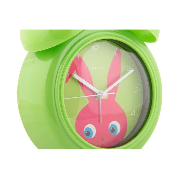 Laste lauakell ø 15 cm Peekaboo Bunny - Karlsson-image-2