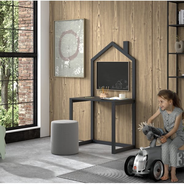 Laste männipuidust kirjutuslaud 50x80,5 cm DALLAS - Vipack-image-1