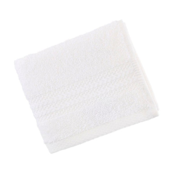 Valge puhas puuvillane rätik, 30 x 50 cm - Foutastic-image-1