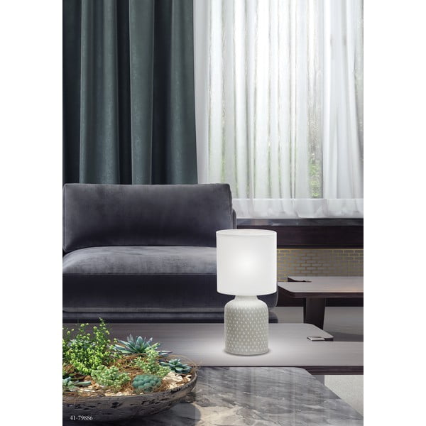 Hall laualamp tekstiilist varjuga (kõrgus 32 cm) Iner - Candellux Lighting-image-1