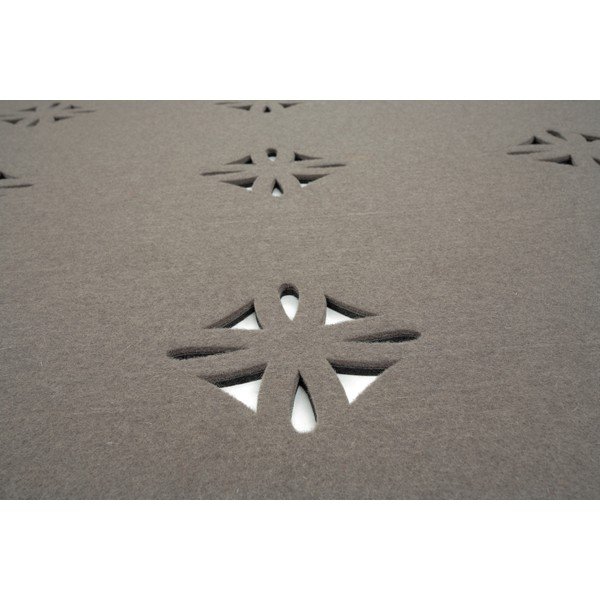 Koberec Madrin 170x170 cm, šedý-image-4