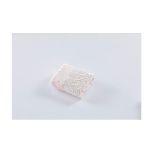 Růžový bavlněný ručník Bella Maison Drope, 30 x 50 cm