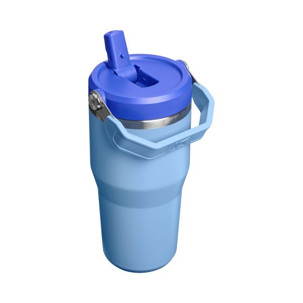 Sinine roostevabast terasest termos 600 ml IceFlow™ Flip Straw 2.0 Tumbler Blue Sky - Stanley-image-1