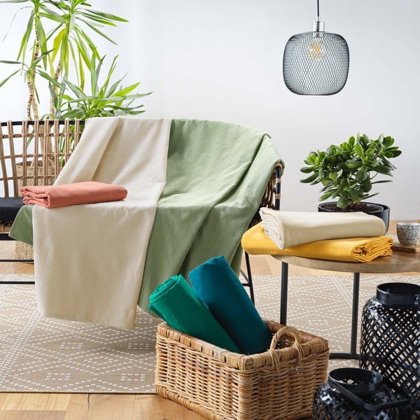 Sinine voodikate 220x240 cm Lucile – douceur d'intérieur-image-4