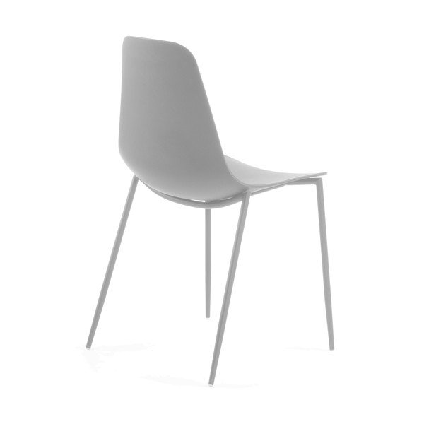 Sada 4 šedých jídelních židlí La Forma Wassu-image-3
