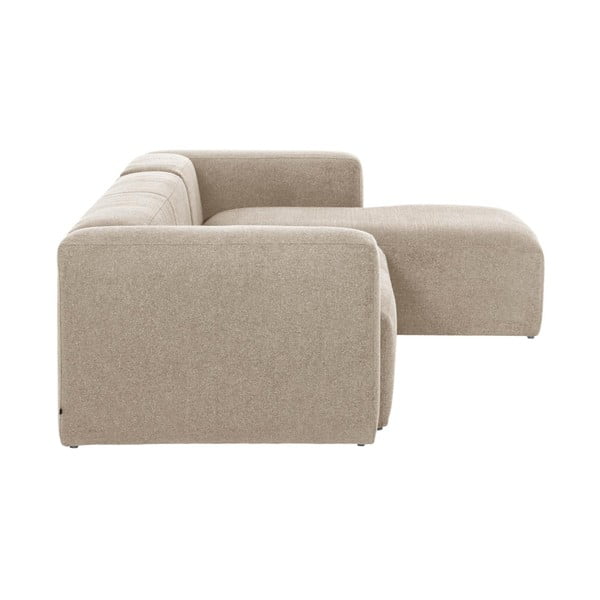 Beež nurgadiivan (parem nurk) Blok - Kave Home-image-2