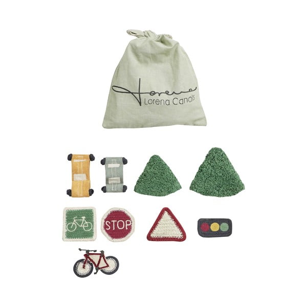 Hall puuvillane laste mänguvaip 120x170 cm Eco-City - Lorena Canals-image-4