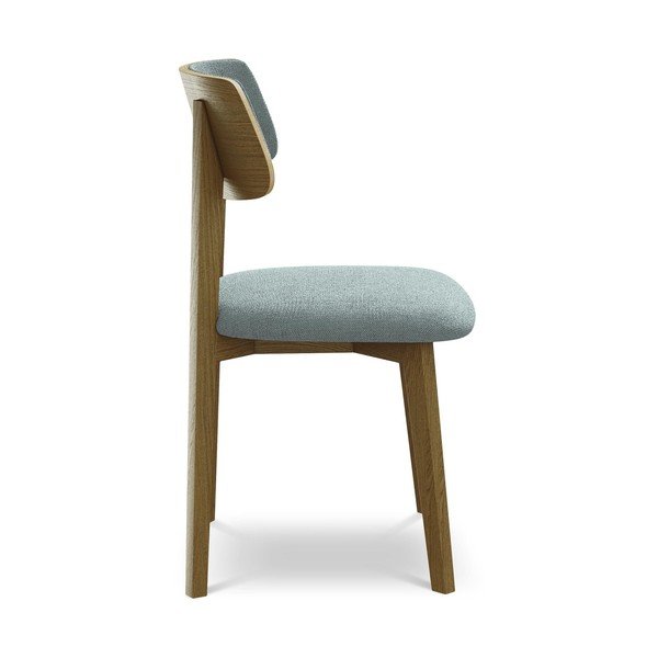 Sinine täispuidust söögitool Niu - Makamii-image-2