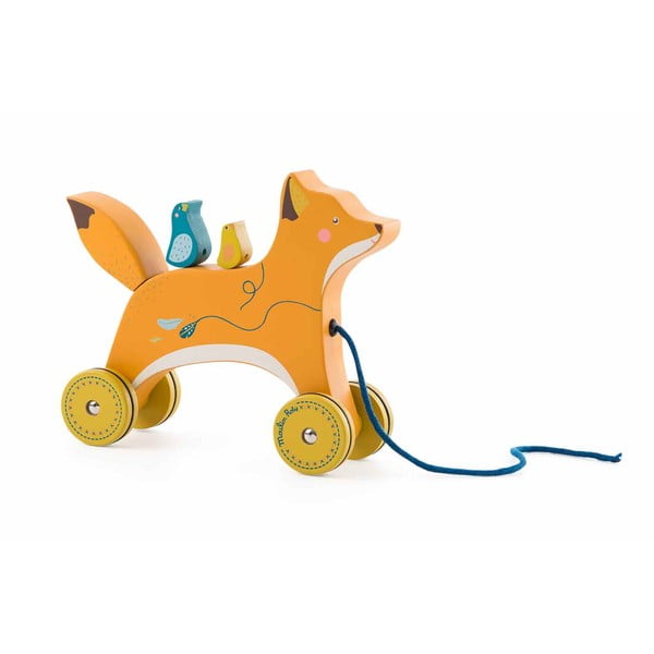 Nööriga mänguasi Fox - Moulin Roty