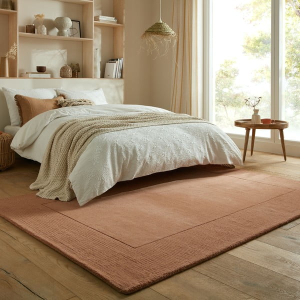 Tellisevärvi villane vaip 200x290 cm - Flair Rugs-image-1
