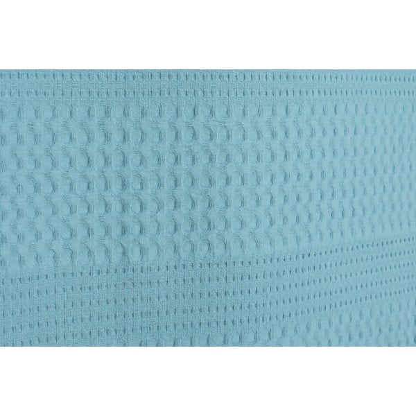 Sinine puuvillane päevavaip kaheinimesevoodile , 220 x 240 cm Peacook - Mijolnir-image-4