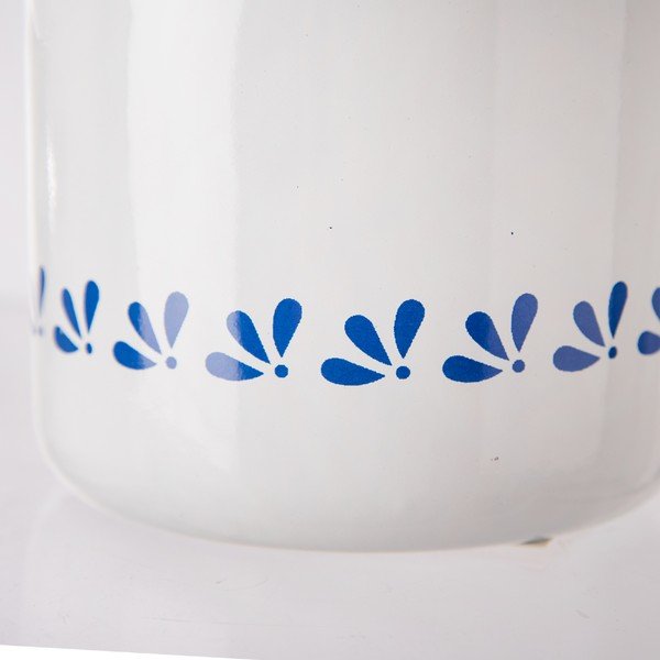 Valge emailkruus , 0,7 l - Orion-image-1