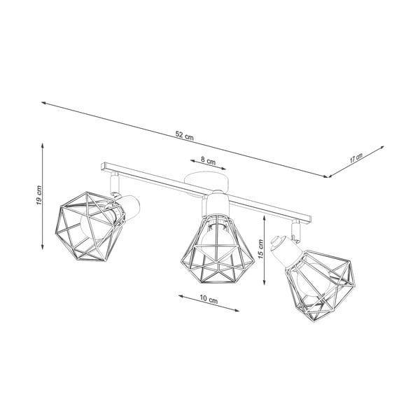 Must laevalgusti ø 10 cm Varpu - Sollux-image-4