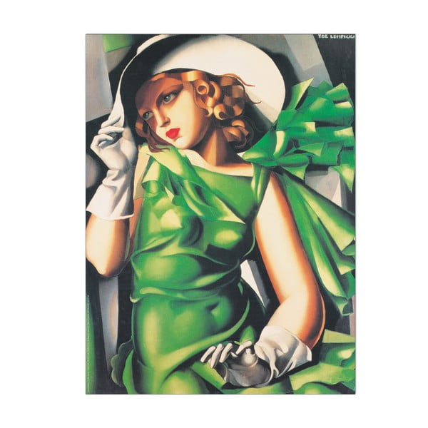 Tamara de Lempicka - Žena se zelenýma očima