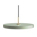 Heleroheline LED rippvalgusti metallist lambivarjundiga ø 43 cm Asteria - UMAGE
