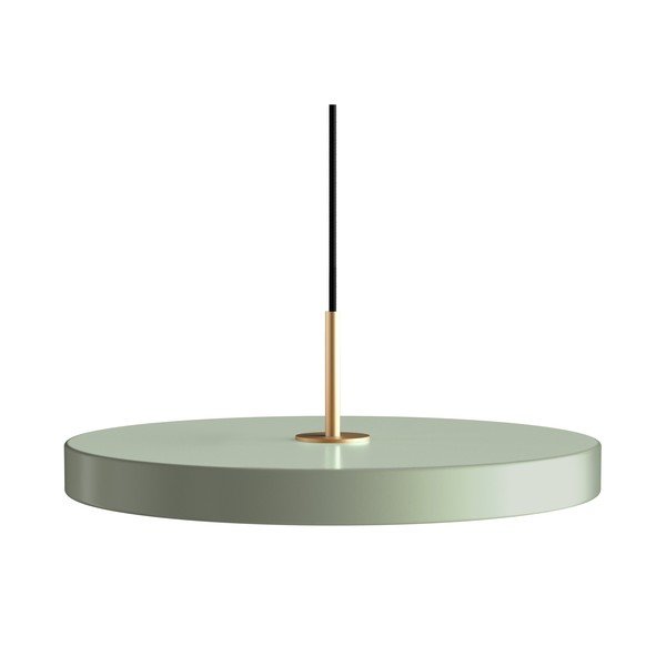 Heleroheline LED rippvalgusti metallist lambivarjundiga ø 43 cm Asteria - UMAGE