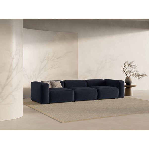  Tumesinine diivan 364 cm Bergamo – Cosmopolitan Design-image-1