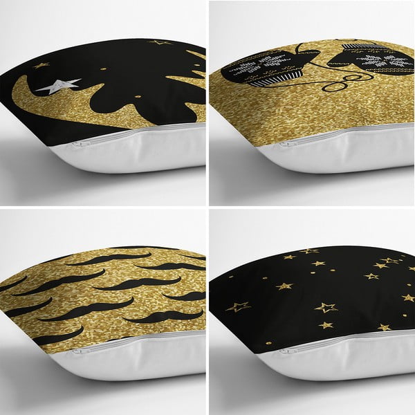 4 šenillist padjapüüride komplekt Winter, 42 x 42 cm - Minimalist Cushion Covers-image-1