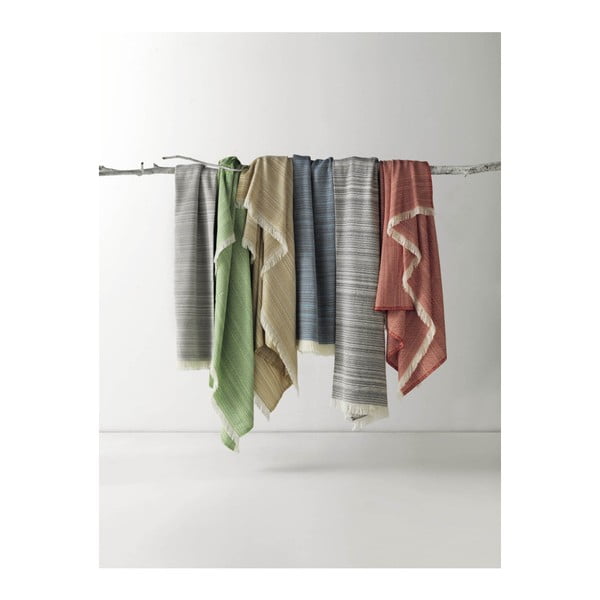 Tumehall ruuduline puuvillane kangas , 140 x 180 cm Toscana - Euromant-image-1