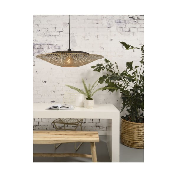 Bambusest rippvalgusti , ⌀ 87 cm Kalimantan - Good&Mojo-image-3