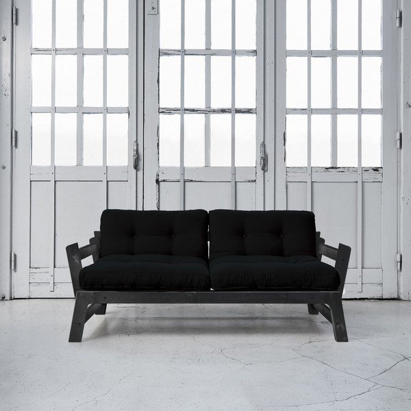 Rozkládací pohovka Karup Step Black Duro-image-1