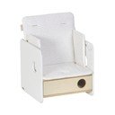 Valged söögitooli sisepadjad Nuun - Kave Home