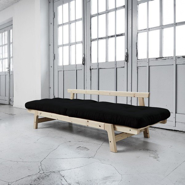 Rozkládací pohovka Karup Step Natural/Black-image-3