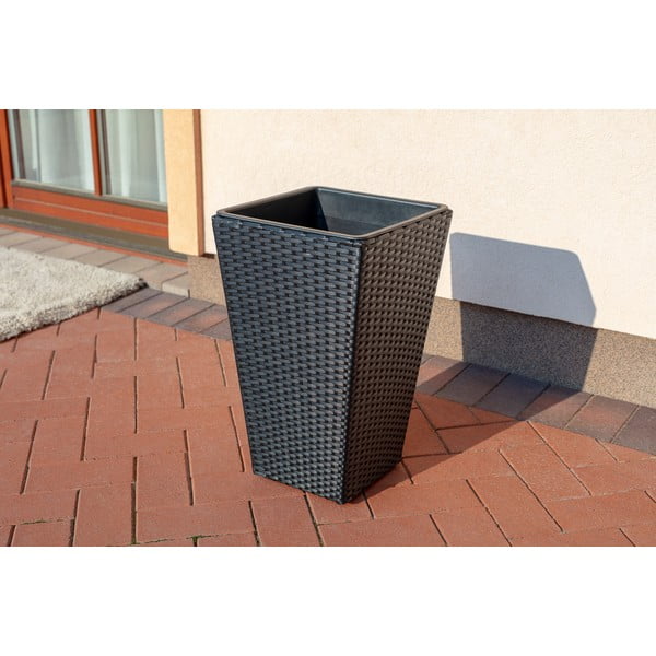 Välitingimustes kasutatav musta värvi istutuskast Rose - Bonami Essentials-image-1