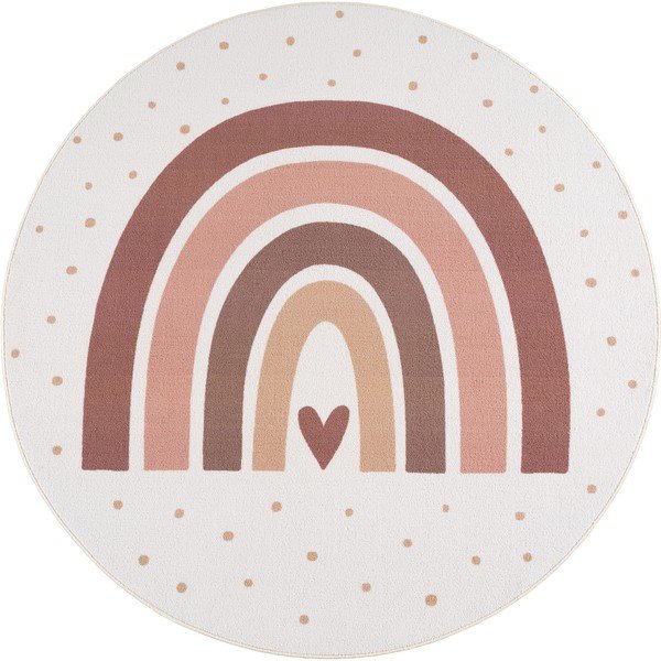 Kreemjas pestav lastevaip ø120 cm Coco 1132 - Ayyildiz Carpets