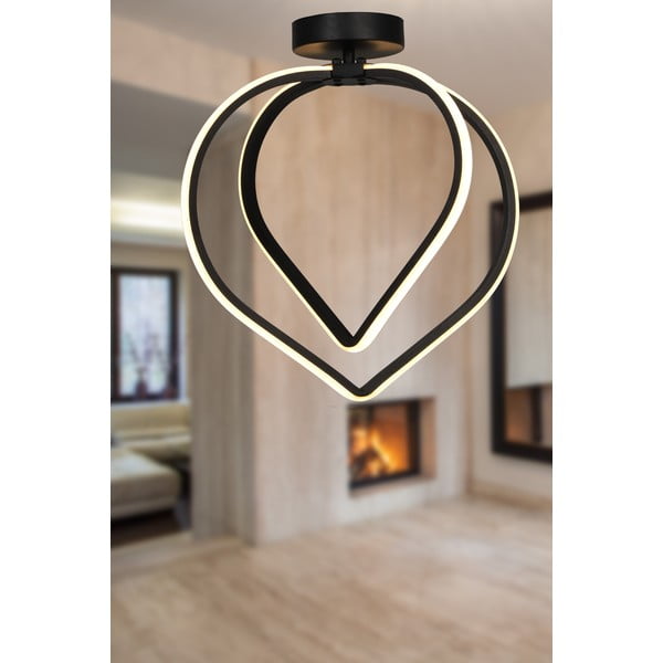 Must metallist LED laevalgusti Pars - Squid Lighting-image-1