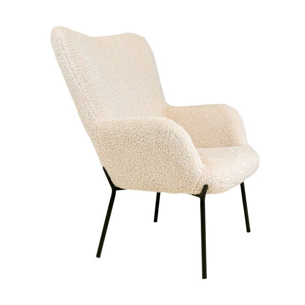 Valge bukleekangast tugitool Glasgow - House Nordic-image-3