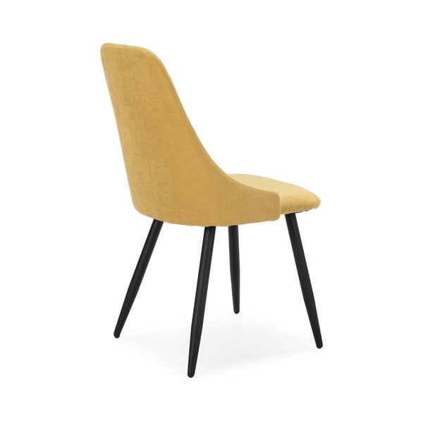 Kollased söögitoolid 4-st komplektis Mani - Marckeric-image-4