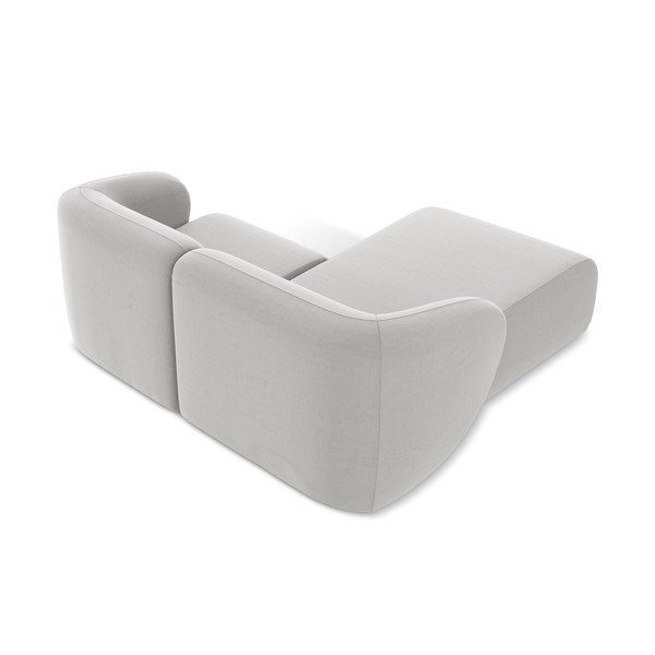 Helehall sametist nurgadiivan (vasak nurk/diivanvoodiga) Lani - Makamii-image-3