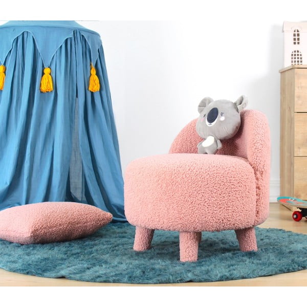 Heleroosa laste bukleekangast tugitool Moouv – Artie-image-1