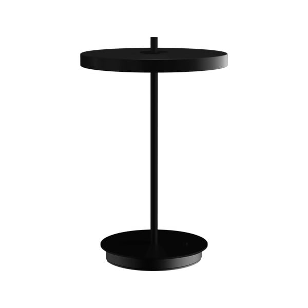 Must LED-lauavalgusti metallist varjuga (kõrgus 31 cm) Asteria Move - UMAGE