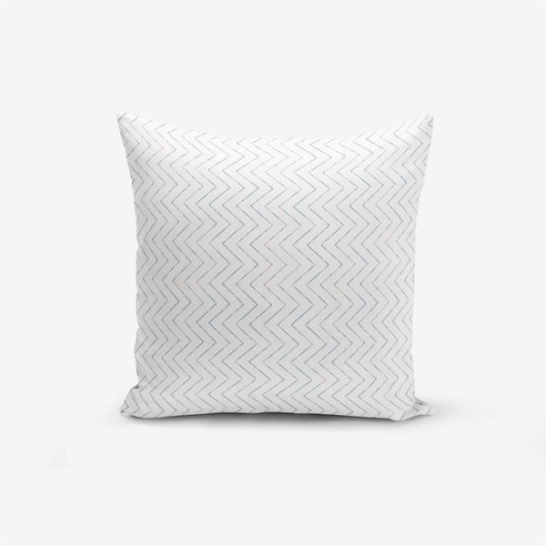 Puuvillasegust padjapüür värviline Zigzag Puro, 45 x 45 cm - Minimalist Cushion Covers