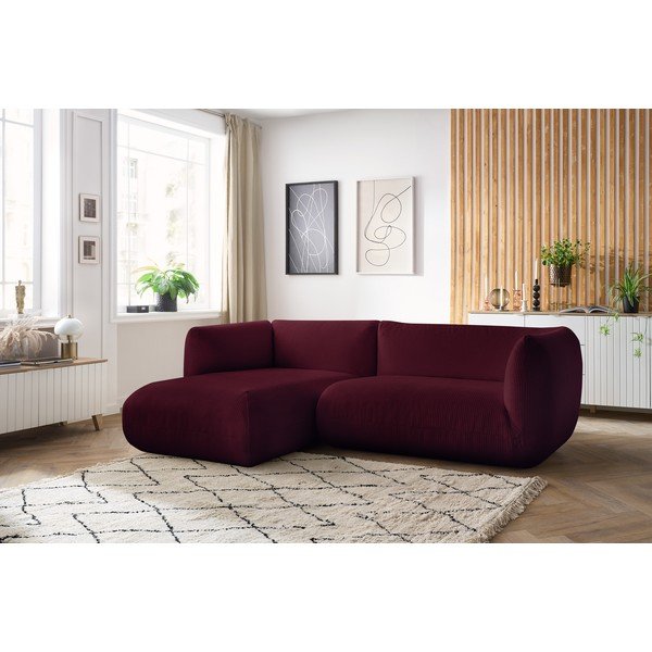 Bordoopunane koordi nurgadiivan (vasakpoolne nurk) Lecomte - Bobochic Paris-image-1