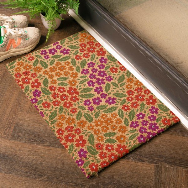 Kookoskiududest matt 40x60 cm Floral - Artsy Doormats-image-1