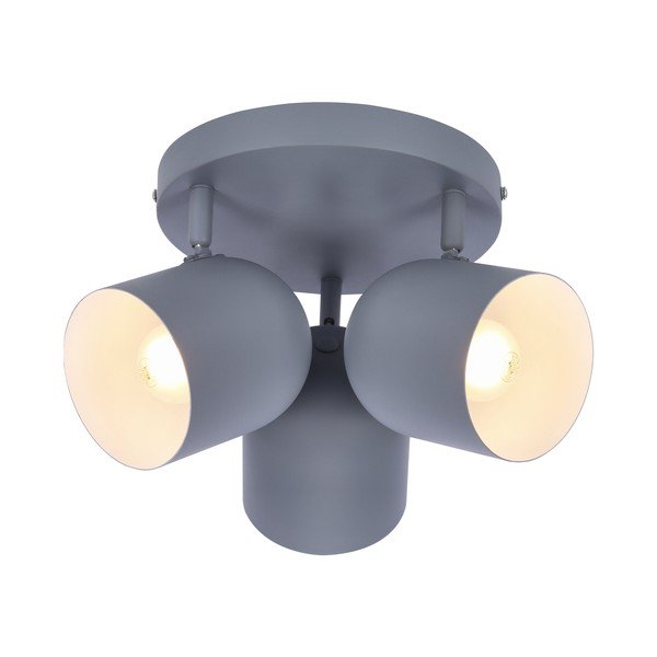 Helesinine laevalgusti metallist varjuga 32x32 cm Azuro - Candellux Lighting-image-3