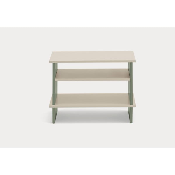 Roheline-kreem öökapp koos riiulitega Inari - Teulat-image-2