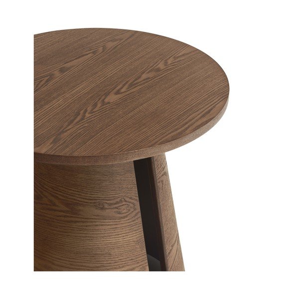 Ümmargune abilaud saarepuust dekoratsiooniga, ø 50 cm Cep - Teulat-image-2