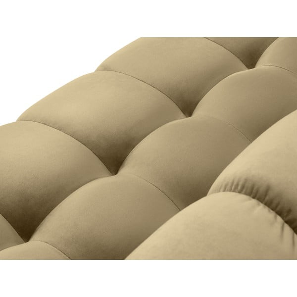 Beež sametne diivan Bali - Cosmopolitan Design-image-1