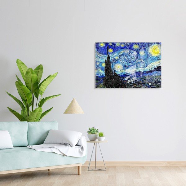 Klaasist maal 70x50 cm Vincent van Gogh - Wallity-image-1