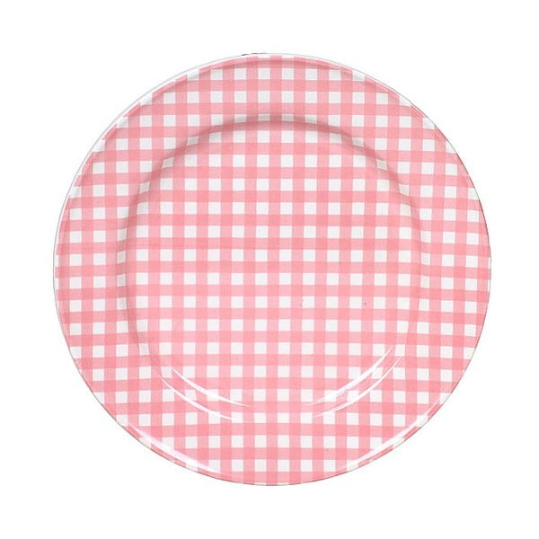 Keramický talíř Marikere Pink, 17 cm
